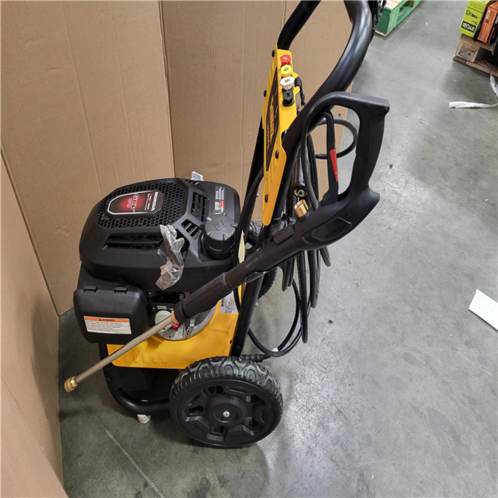 CALIFORNIA AS-IS DEWALT HIGH PERFORMANCE EASY START HONDA GVC 170 3100 PSI GAS PRESSURE WASHER