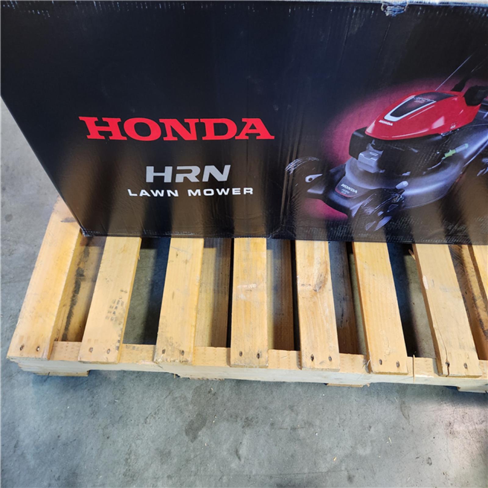 California AS-IS Honda Hrn Self Propelled Variable Speed Lawn Mower W/ Auto Choke