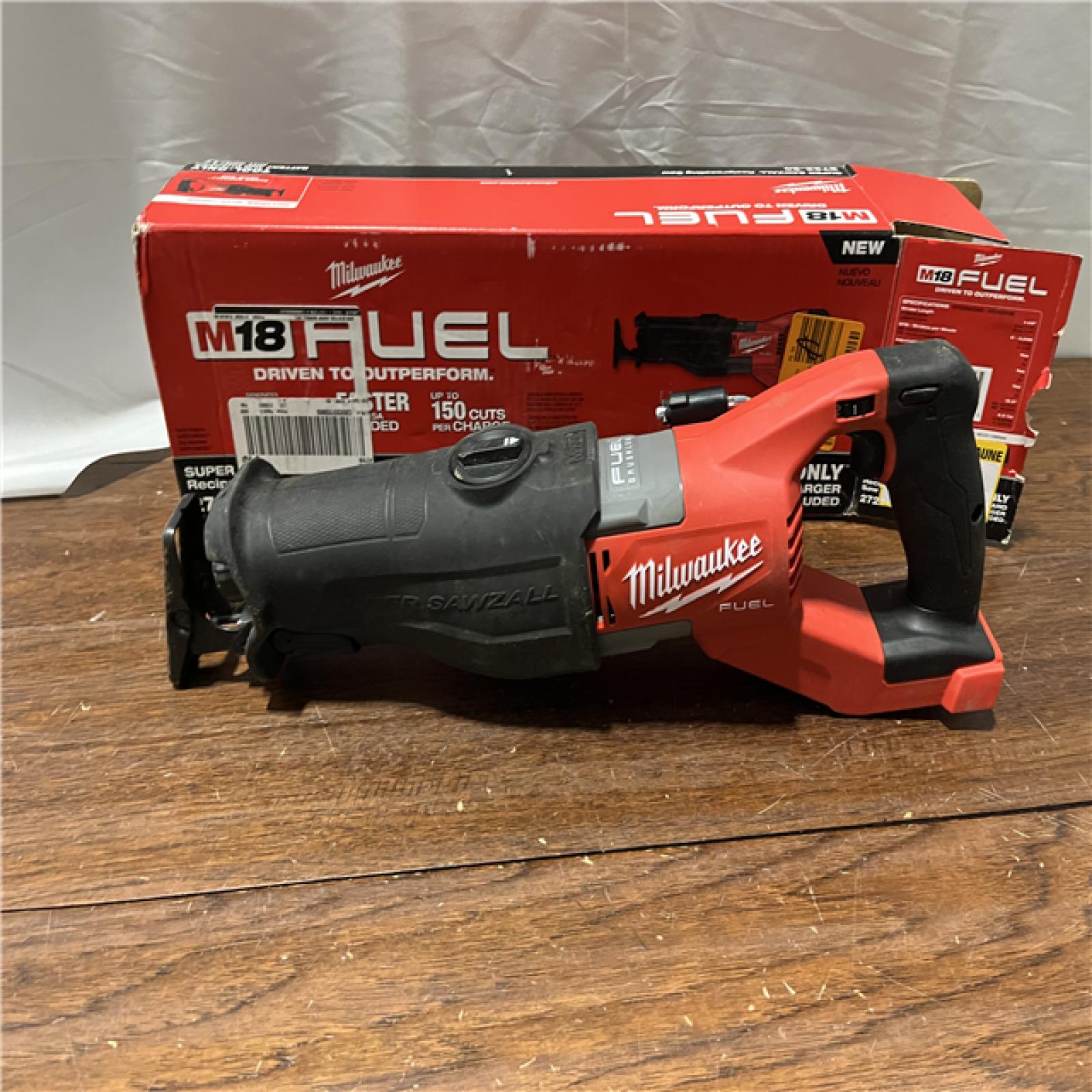 AS-IS Milwaukee M18 Fuel 18V Brushless Super Sawzall Reciprocating Saw 2722-20 (Bare Tool)