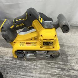 AS-IS DEWALT 20-Volt Cordless Belt Sander (Tool-Only)