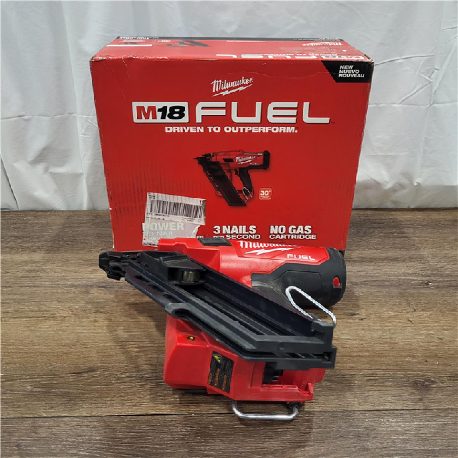 AS-IS M18 FUEL 3-1/2 in. 18-Volt 30-Degree Lithium-Ion Brushless Cordless Framing Nailer (Tool-Only)