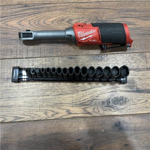 AS-IS Milwaukee M12 FUEL 1/4 in. Cordless Brushless High Speed Ratchet (Tool Only)