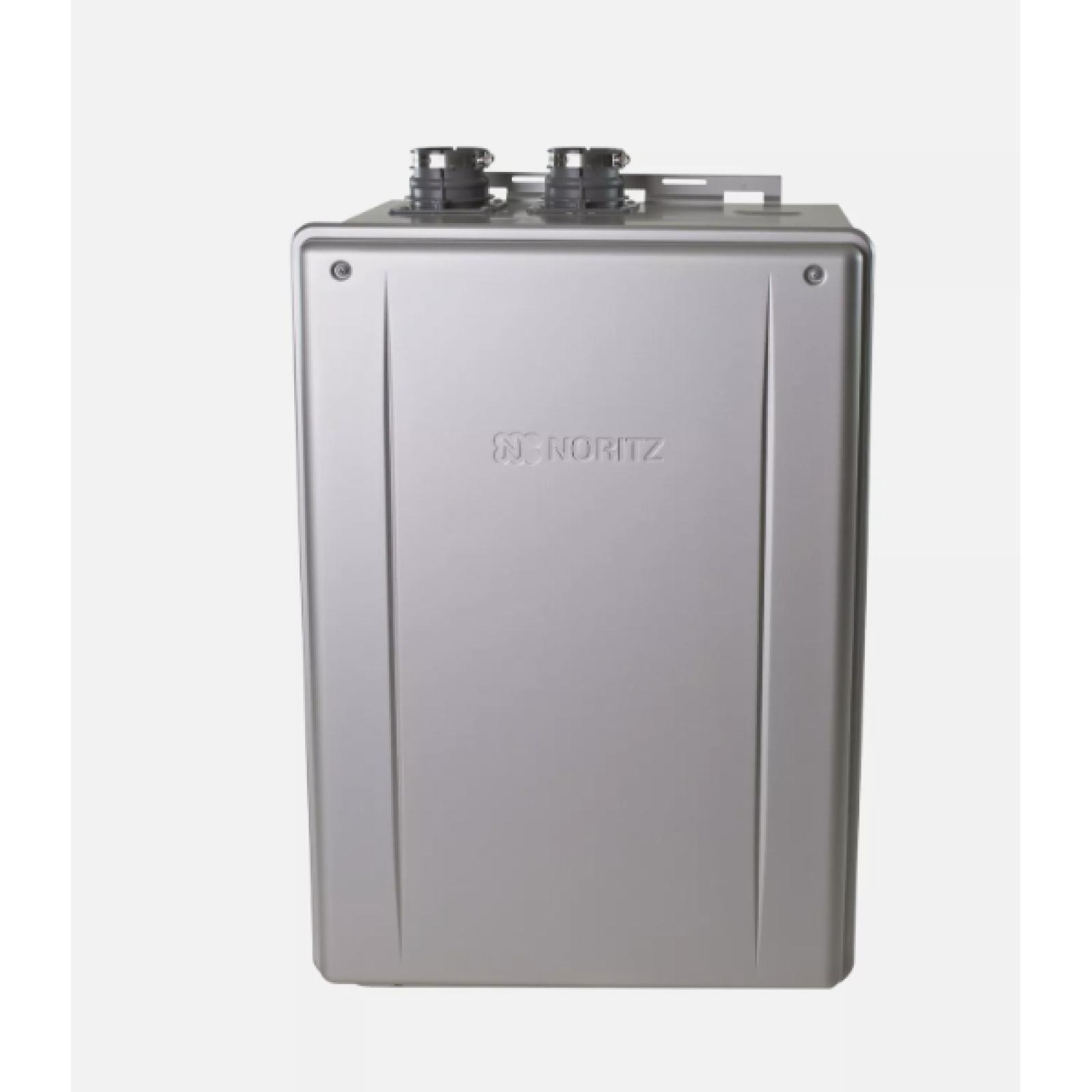 DALLAS LOCATION - Noritz LP 9.2 GPM 165000 BTU 120 Volt - Silver