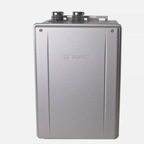 DALLAS LOCATION - Noritz LP 9.2 GPM 165000 BTU 120 Volt - Silver