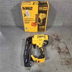 HOUSTON LOCATION - AS-IS DEWALT 20V MAX XR 16-Gauge Lithium-Ion Cordless Finish Nailer (Tool Only)