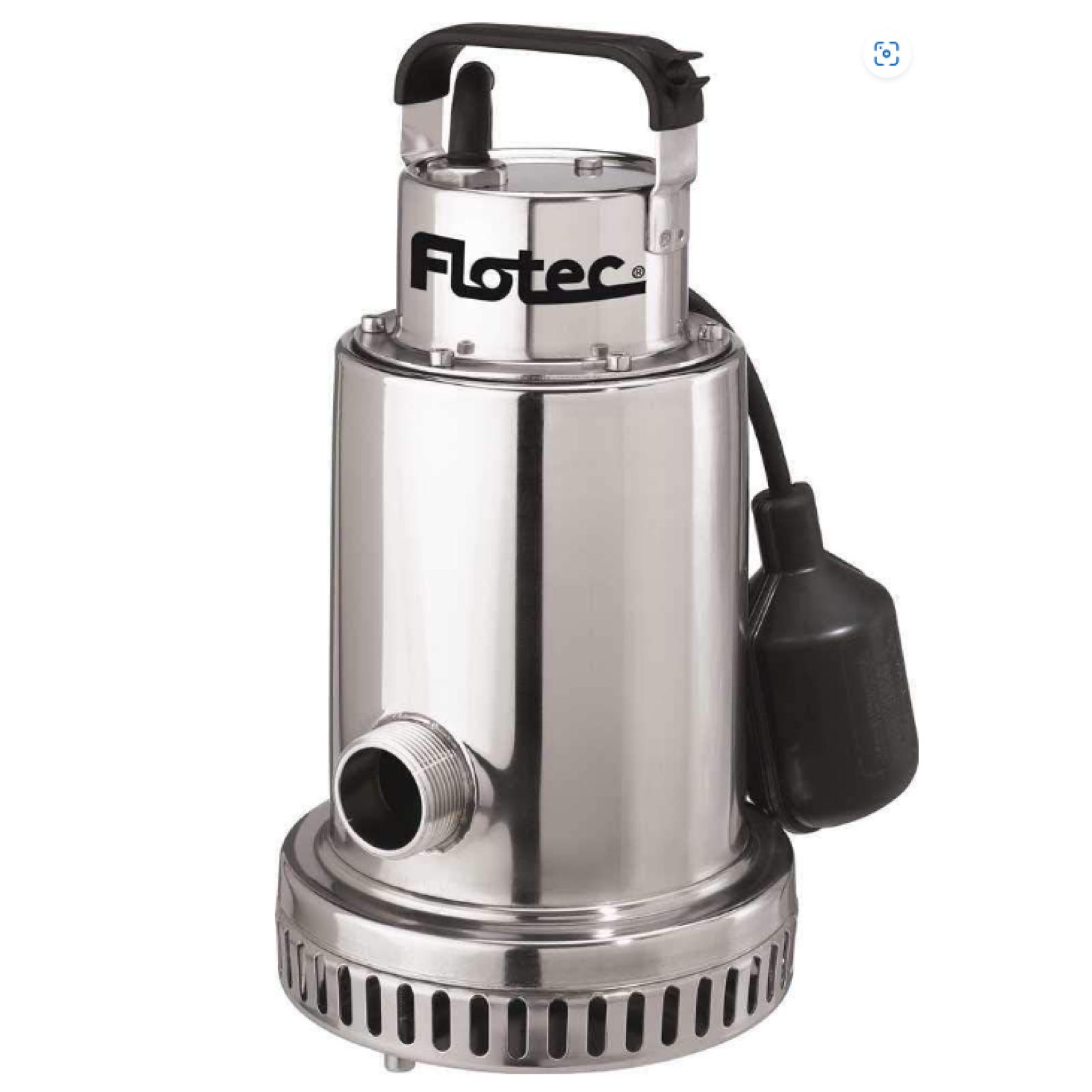 DALLAS LOCATION -Flotec 3/4 HP Stainless Steel Submersible Sump Pump-  PALLET (  16   UNITS )