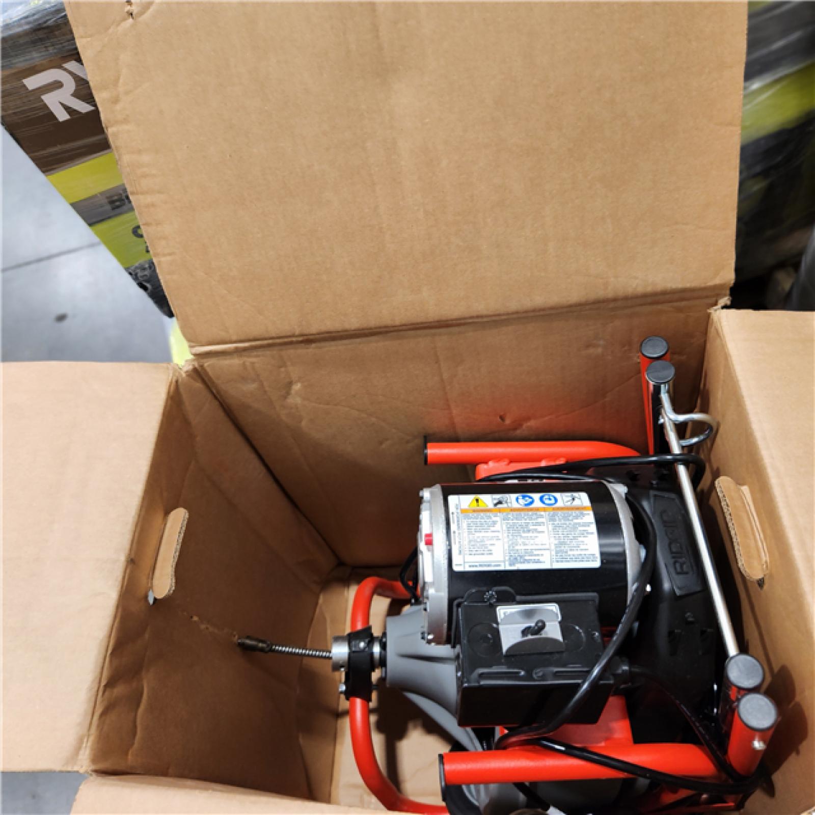 Dallas Location - As-Is RIDGID K-400 Drain Cleaning Snake Auger