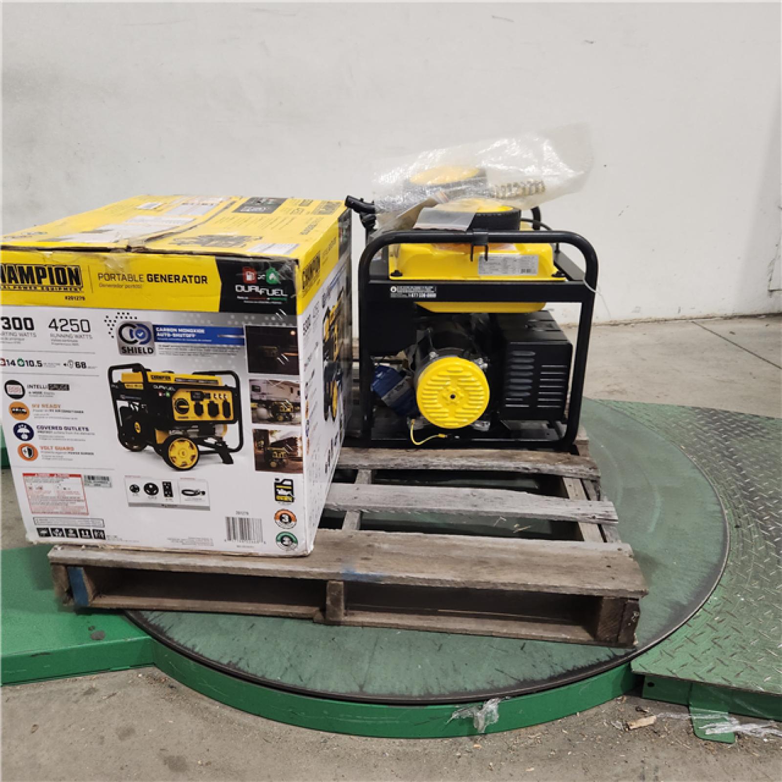 Dallas Location - As-Is Champion 201279 5300W Dual Fuel Generator (Lot Of 2)