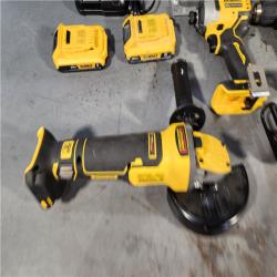 HOUSTON LOCATION - AS-IS DEWALT 5 TOOL COMBO KIT W/ (2) BATTERY & CHARGER