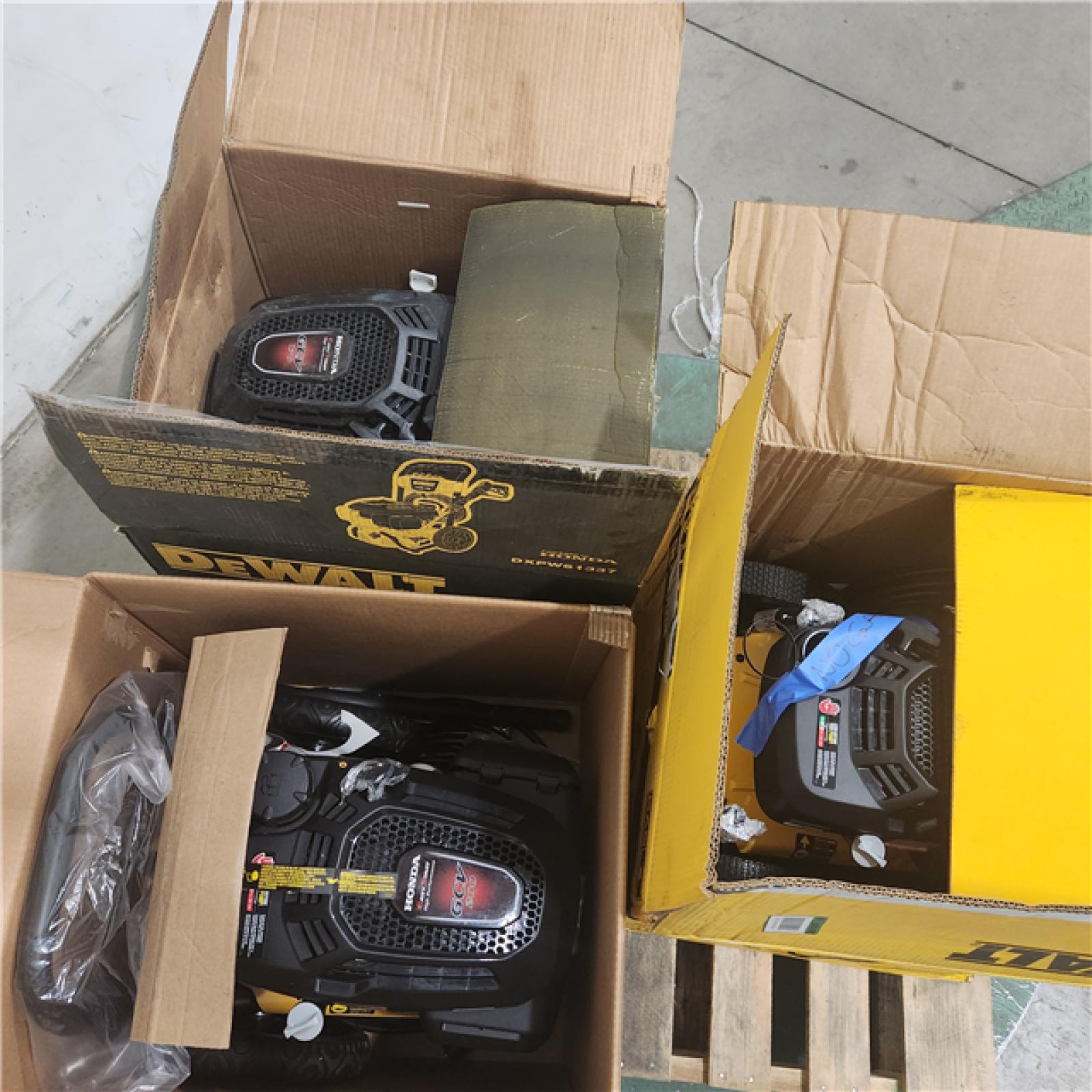 Dallas Location - As-Is DEWALT GAS PRESSURE WASHER (Lot Of 3)