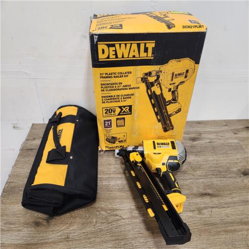 Phoenix Location Appears NEW DEWALT 20V MAX XR Lithium-Ion Electric Cordless Brushless 2-Speed 21° Plastic Collated Framing Nailer (Tool Only)
