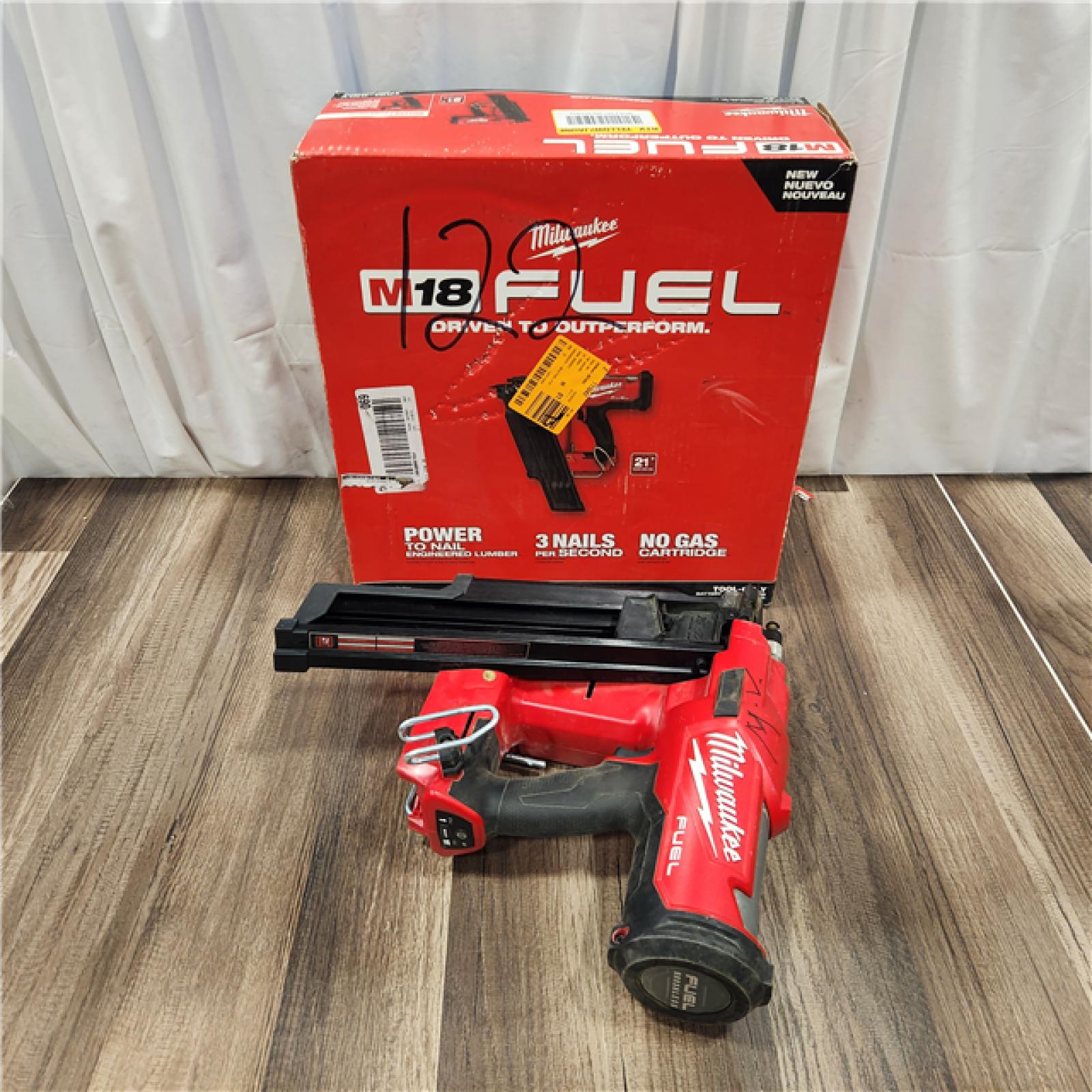 AS IS Milwaukee 2744-20 M18 FUEL 21-Degree Cordless Framing Nailer (Tool Only)