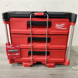 Phoenix Location NEW Milwaukee PACKOUT 22 in. Modular 3-Drawer Tool Box with Metal Reinforced Corners