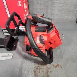 HOUSTON LOCATION - AS-IS Milwaukee Tool 2826-20T M18 FUEL 14  Top Handle 18-Volt Lithium-Ion Brushless Electric Cordless Chainsaw (Tool-Only)