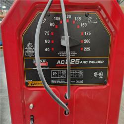 Dallas Location - As-Is Lincoln Electric 225 Amp Arc/Stick Welder AC225S