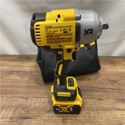 AS IS DEWALT 20V MAX* XR 1/2  High Torque Impact Wrench with Hog Ring Anvil