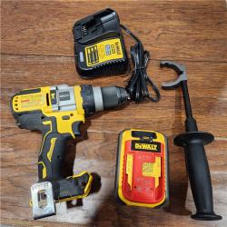 AS-IS Dewalt FLEXVOLT 20 Volt 1/2 in. Brushless Cordless Hammer Drill/Driver Kit (Battery & Charger)