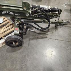 Dallas Location - As-Is FULL BOAR 33 Ton 236 cc Gas Engine Log Splitter