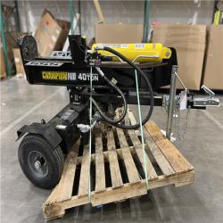 Dallas Location - As-Is Champion Pro 40 ton Gas 338 cc Log Splitter