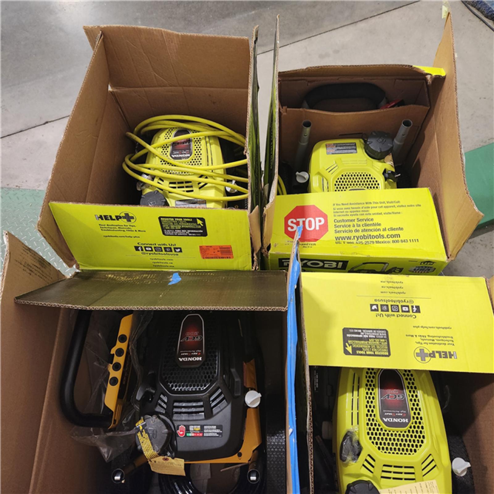 Dallas Location - As-Is GAS PRESSURE WASHER (Lot Of 4)