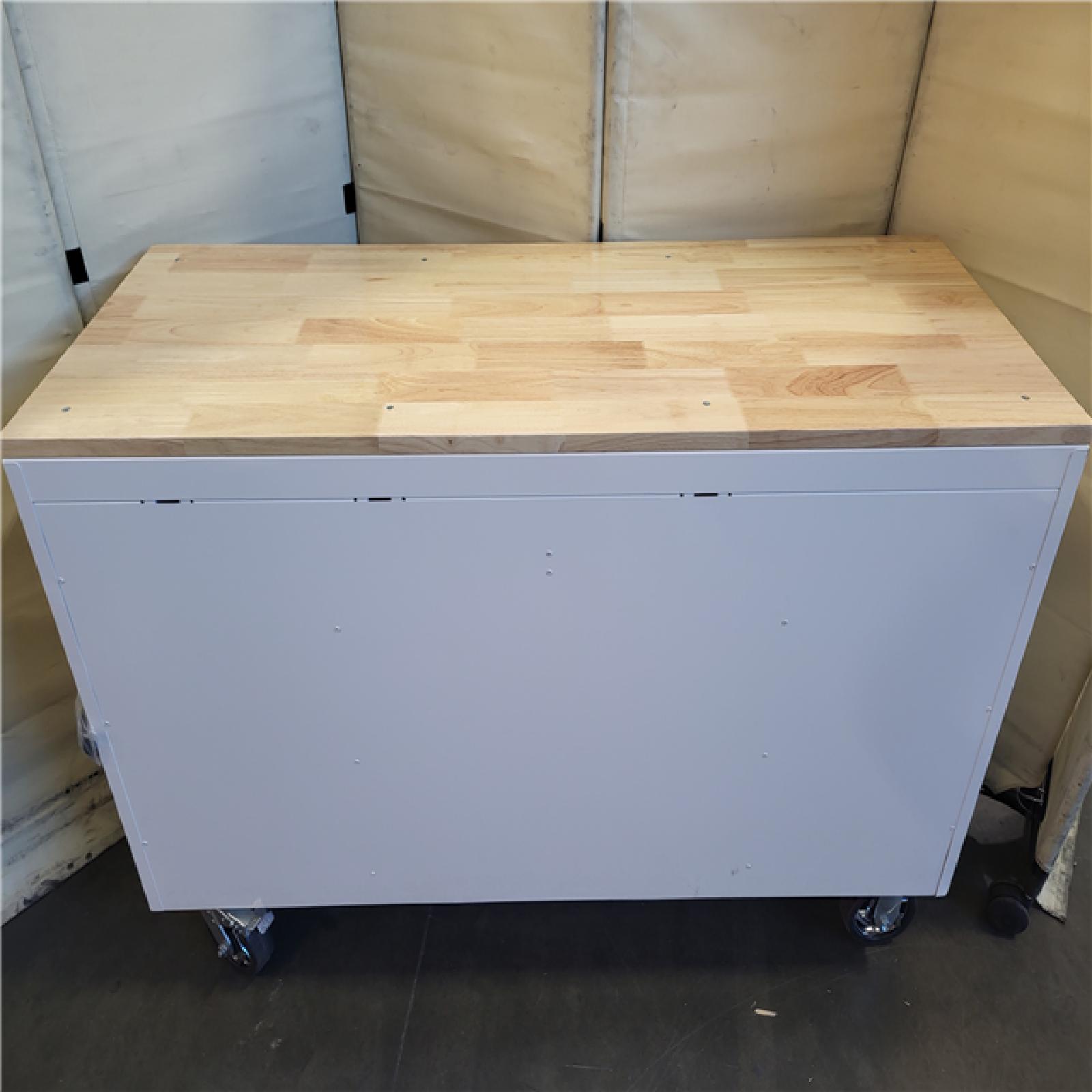 CALIFORNIA AS-IS HUSKY MOBILE WORKBENCH