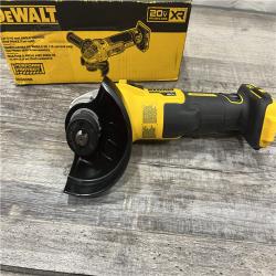 AS-IS DeWalt DCG405B 20V Max XR 4.5-Inch Slide Switch Small Angle Grinder (Tool Only)