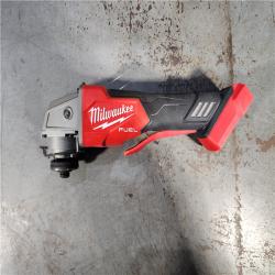 HOUSTON LOCATION - AS-IS Milwaukee 2880-20 M18 FUEL 18-Volt Lithium-Ion Brushless Cordless 4-1/2 in./5 in. Grinder W/Paddle Switch (Tool-Only)