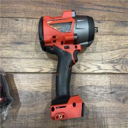 AS-IS Milwaukee M18 1/2 in. Cordless Brushless High Torque Impact Wrench Kit (Battery & Charger)