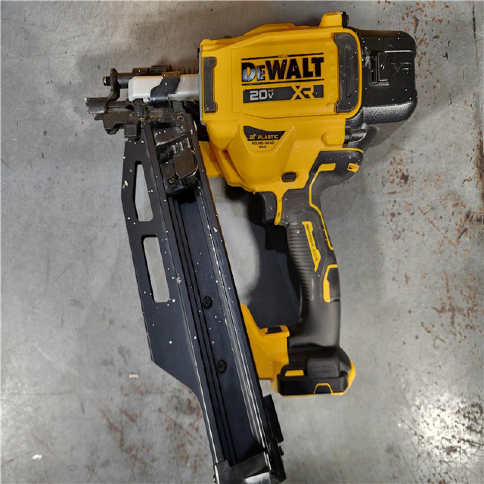 HOUSTON LOCATION - AS-IS DEWALT 20-Volt 21Â° Cordless Framing Nailer (Tool-Only)