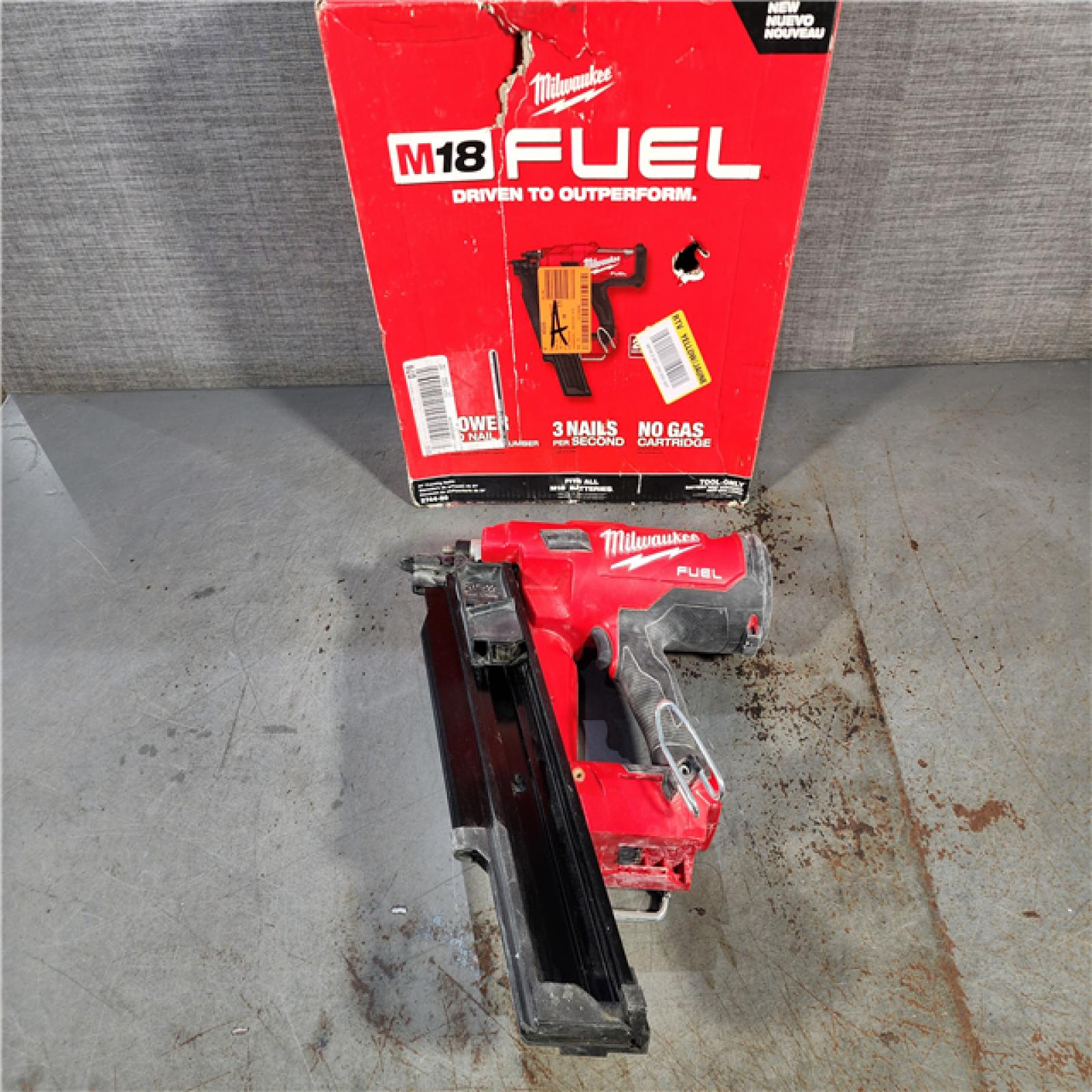 HOUSTON LOCATION - AS-IS Milwaukee 2744-20 M18 FUEL 21-Degree Cordless Framing Nailer (Tool Only)