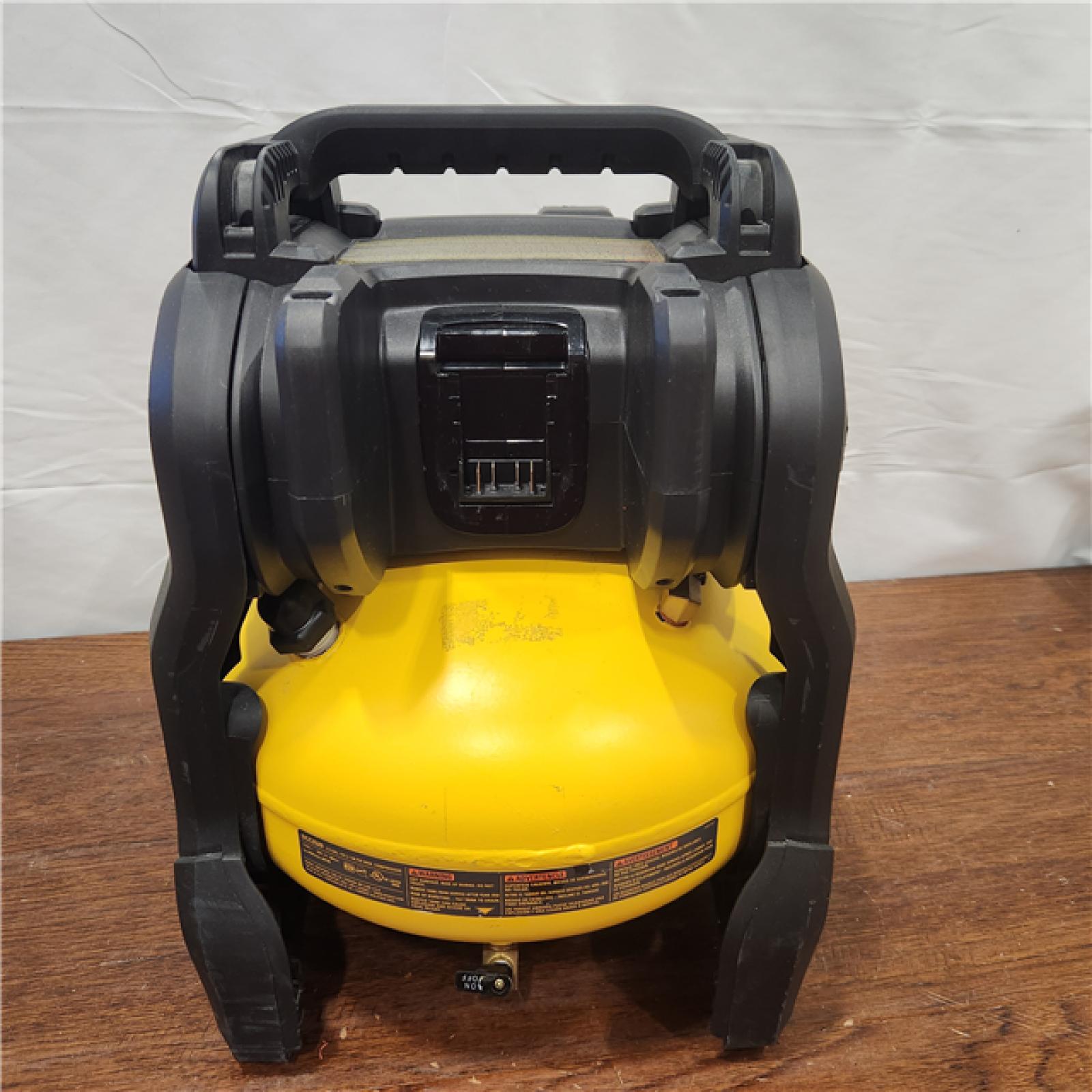 AS-IS DEWALT 6 Gal. 165 PSI Electric Pancake Air Compressor