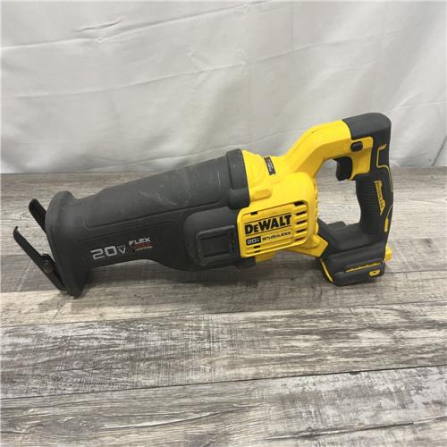 AS-IS DEWALT 20V MAX Lithium Ion Cordless Brushless Reciprocating Saw with FLEXVOLT ADVANTAGE (Tool Only)