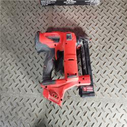 HOUSTON LOCATION - AS-IS M18 FUEL 18-Volt Lithium-Ion Brushless Cordless 18-Gauge 1/4 in. Narrow Crown Stapler (Tool-Only)