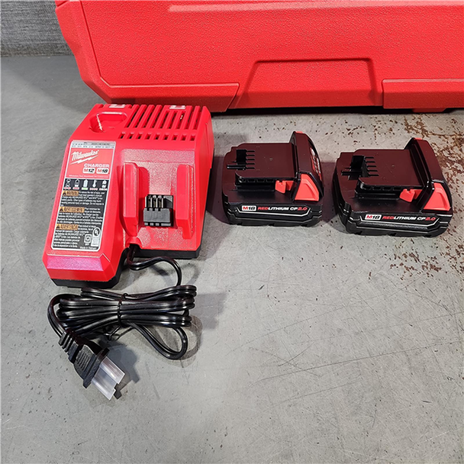 HOUSTON LOCATION - AS-IS (APPEARS LIKE NEW) Milwaukee M18 18-Volt Lithium-Ion Brushless Cordless FORCE LOGIC Press Tool