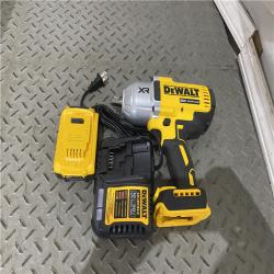 Houston location AS-IS DEWALT 20V MAX* XR 1/2  High Torque Impact Wrench with Hog Ring Anvil