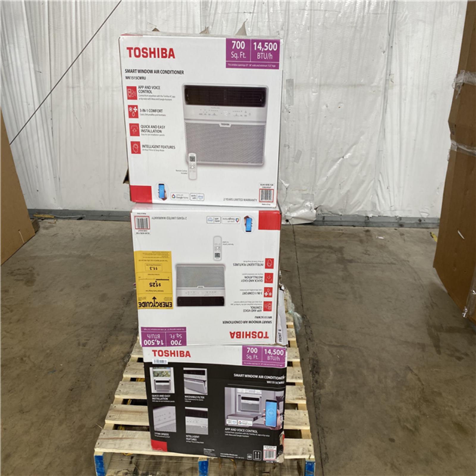 Houston Location AS IS - Toshiba Smart Window Air Conditioner