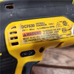 AS-IS DeWalt DCF630B 20V Cordless Brushless Screw Gun (Tool Only)