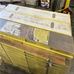 DALLAS LOCATION- NEW  TrafficMaster Claryport Oak 7mm Thick x 7-2/3 in. Wide x 50-5/8 in. Length Laminate Flooring (24.17 sq. ft./case) LOT OF 50