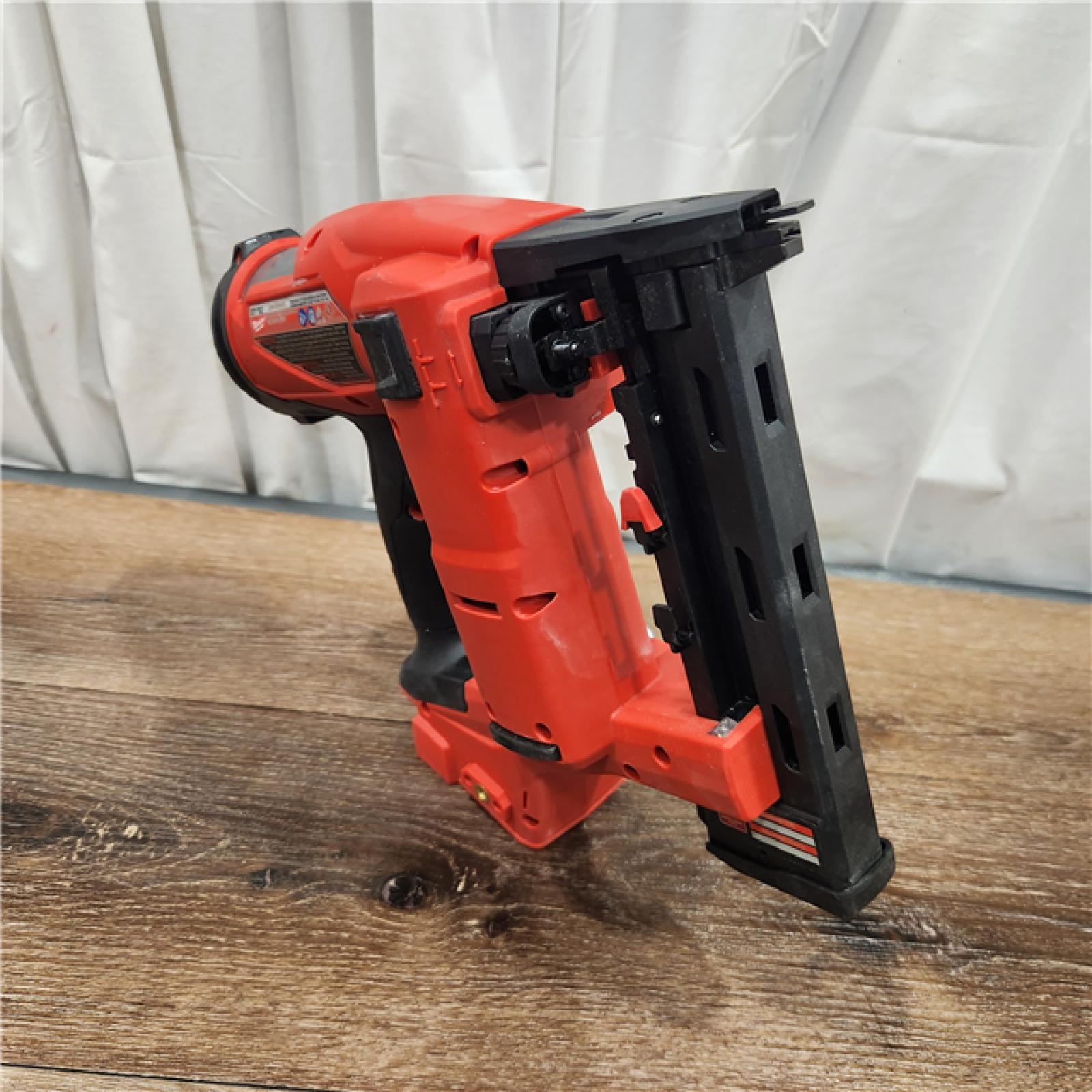 AS-IS M18 FUEL 18-Volt Lithium-Ion Brushless Cordless 18-Gauge 1/4 in. Narrow Crown Stapler (Tool-Only)