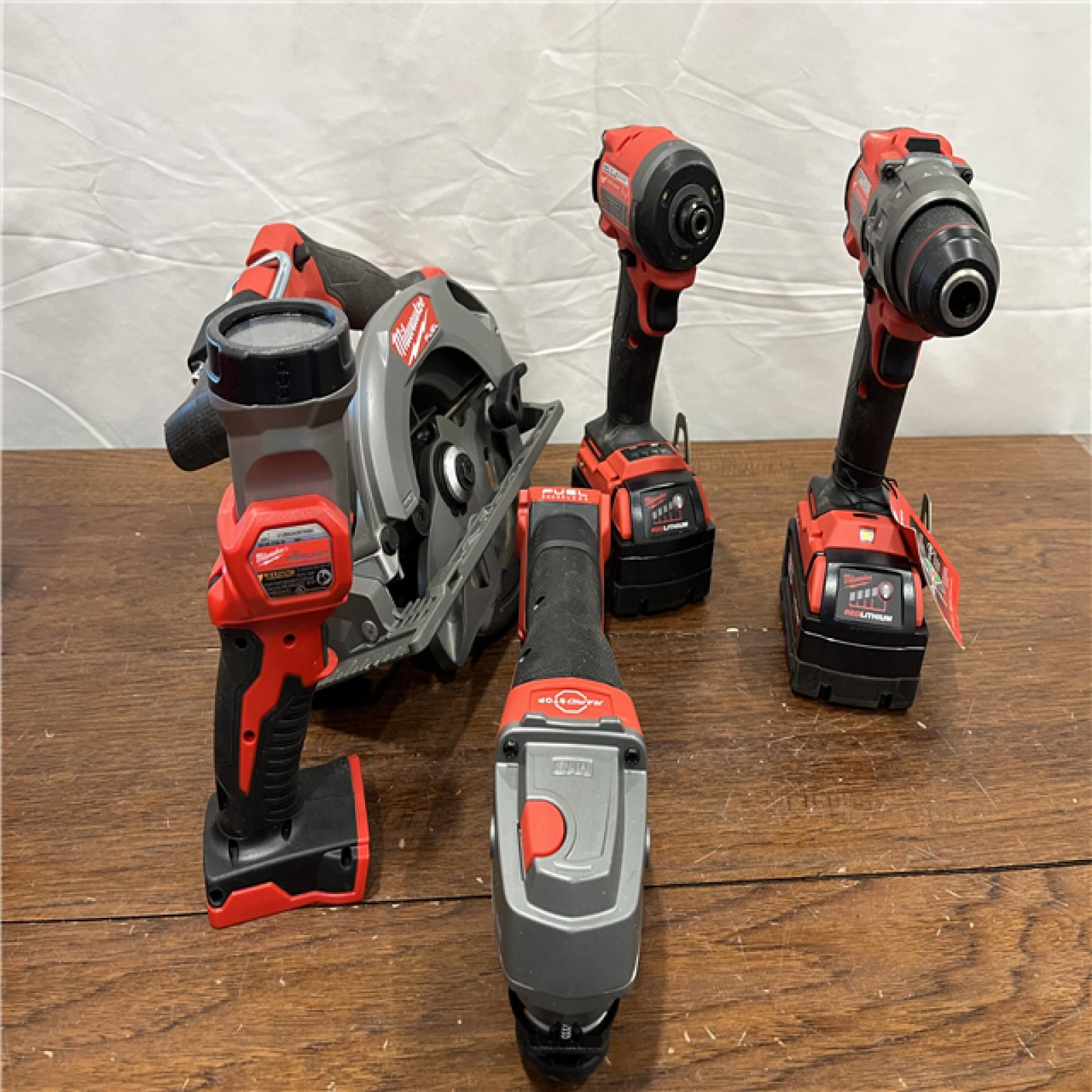 AS-IS Milwaukee  M18 FUEL 5-TOOL COMBO KIT