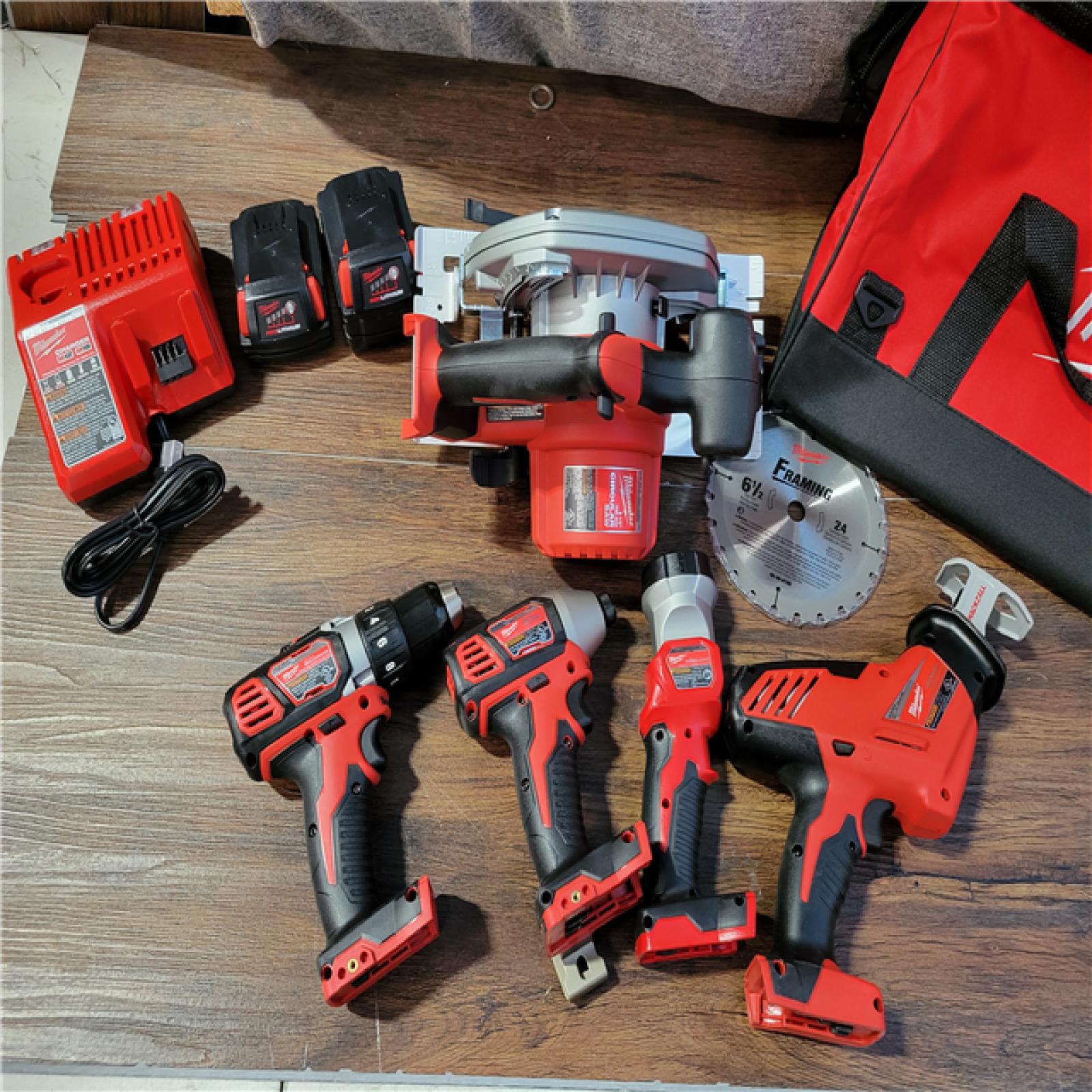 CALIFORNIA NEW MILWAUKEE M18 5-TOOL COMBO KIT