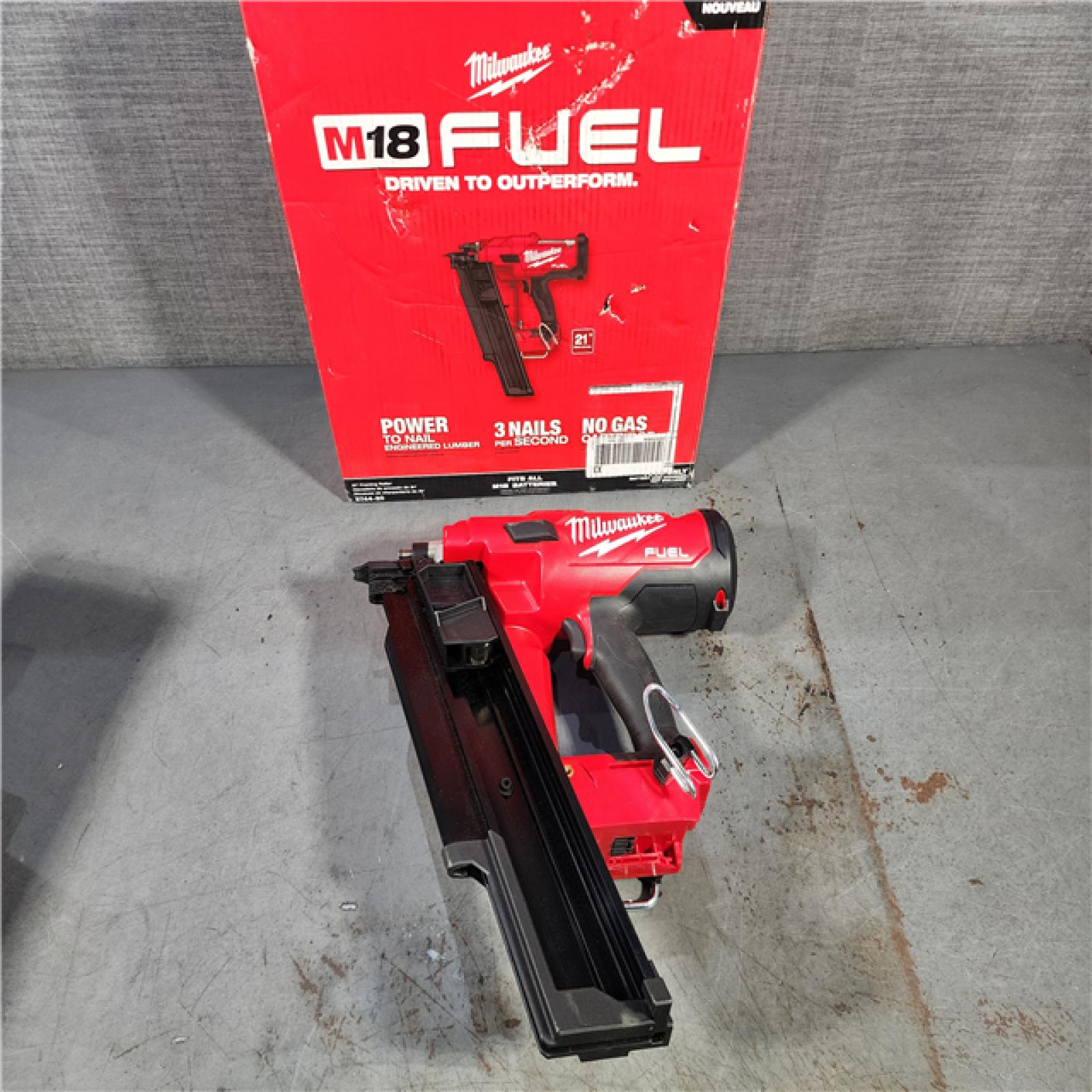 HOUSTON LOCATION - AS-IS Milwaukee 2744-20 M18 FUEL 21-Degree Cordless Framing Nailer (Tool Only)