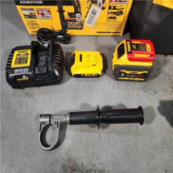 HOUSTON LOCATION - AS-IS DEWALT 20V MAX Cordless Brushless Hammer Drill/Driver 2 Tool Combo Kit with FLEXVOLT ADVANTAGE