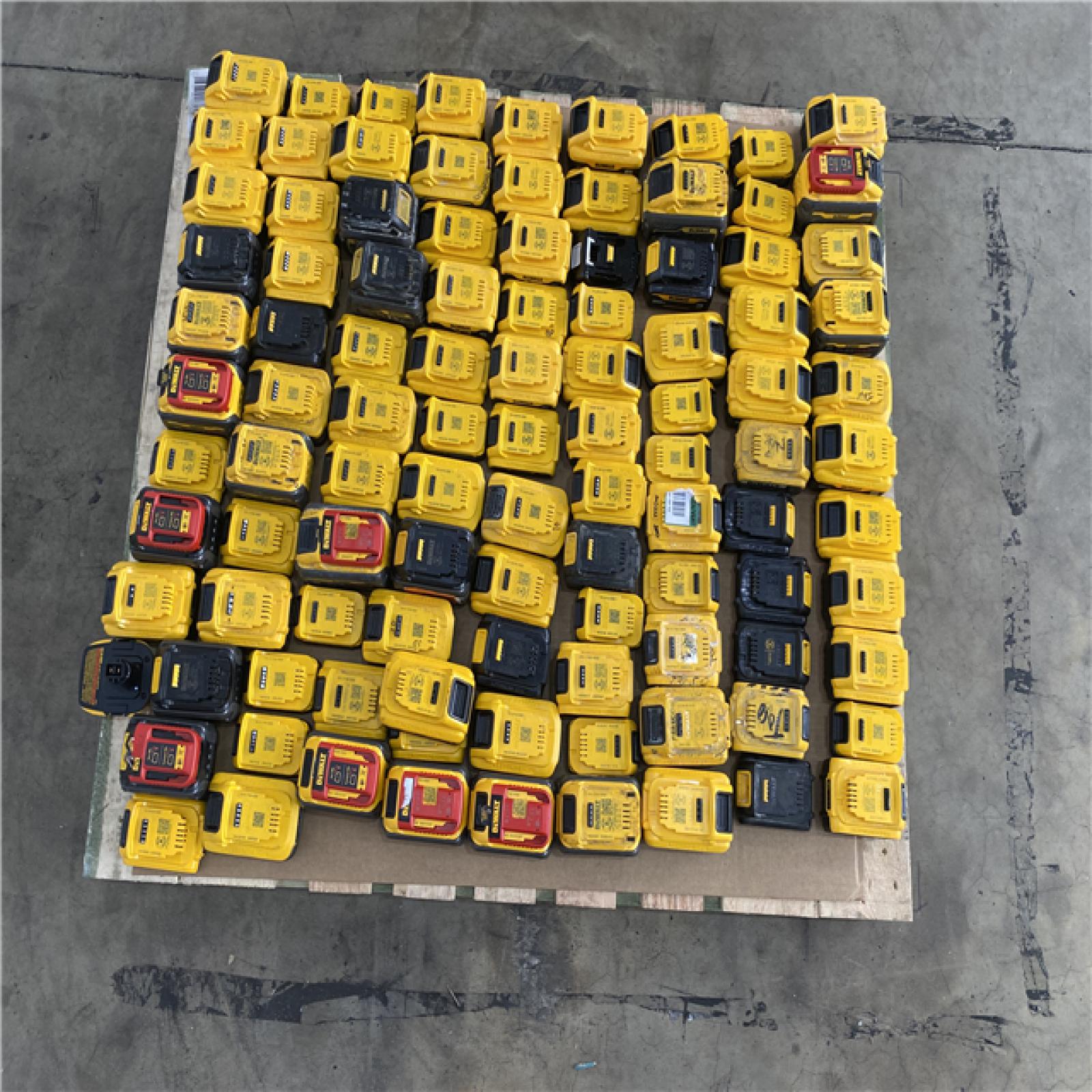 Houston Location - AS-IS Tool Pallet batteries