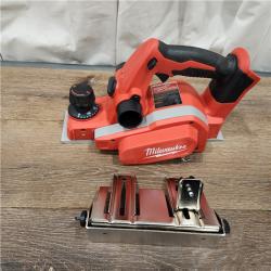 AS-IS Milwaukee M18 18-Volt Lithium-Ion Cordless 3-1/4 in. Planer (Tool-Only)