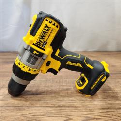 AS-IS Dewalt FLEXVOLT 20 Volt 1/2 in. Brushless Cordless Hammer Drill/Driver Kit (Battery & Charger)