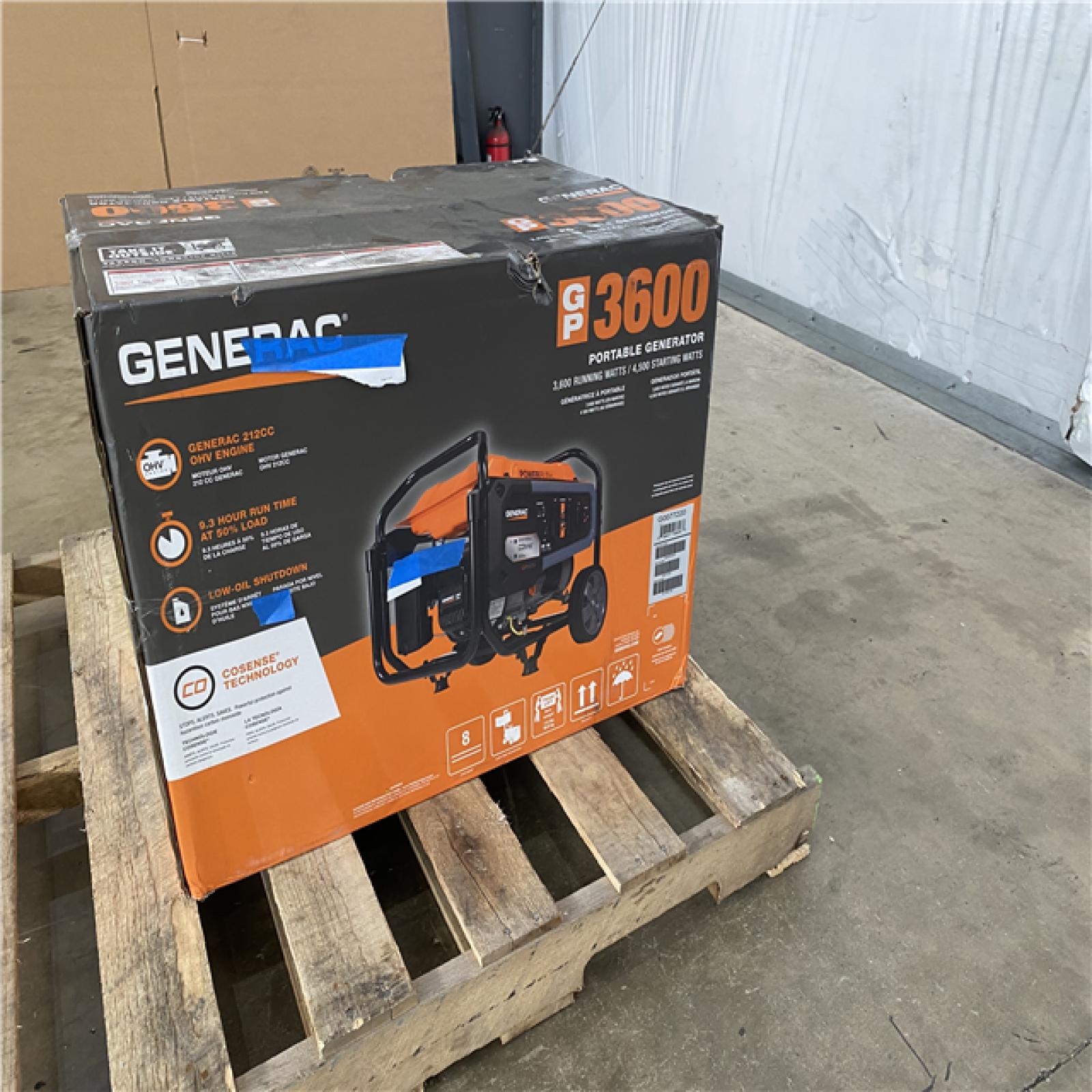 Houston Location - AS-is Generac  2600 Watt Generator