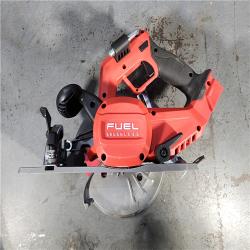 HOUSTON LOCATION - AS-IS Milwaukee M18 FUEL 18V Lithium-Ion Brushless Cordless 7-1/4 in. Circular Saw (Tool-Only)