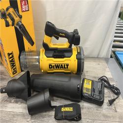 AS-IS DEWALT FLEXVOLT 60V MAX 160 MPH 760 CFM Brushless Cordless  and Charger