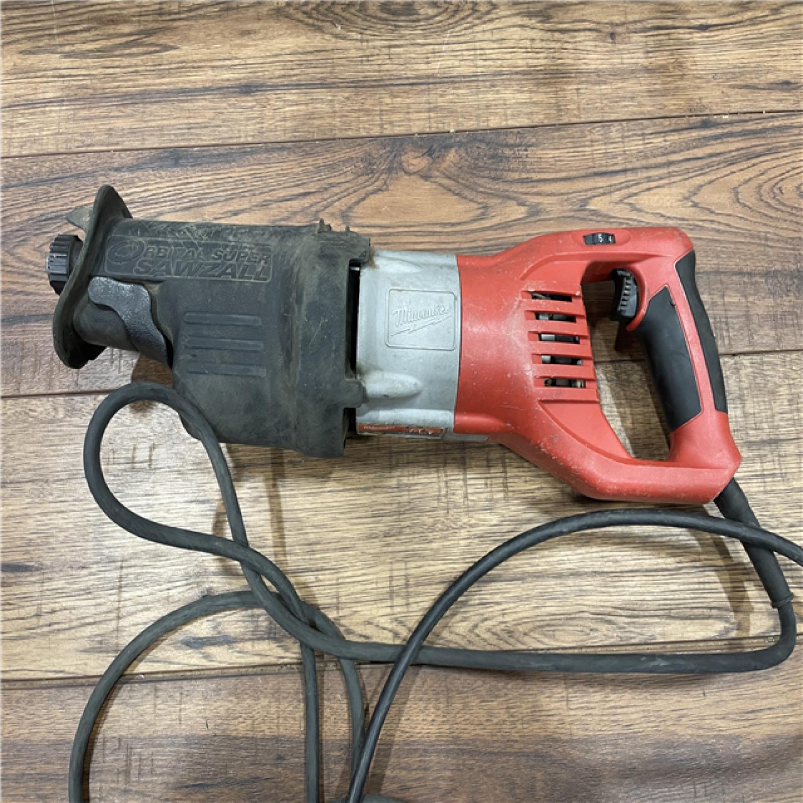 AS-IS MILWAUKEE15 Amp 1-1/4 in. Stroke Orbital SUPER SAWZALL Reciprocating Saw